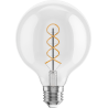 Mexen Vintis 10x Bec filament spirală LED E27, G95, 6W, Caldă - 2700K, 630 lm, clar - L167-E27-0627-00x10