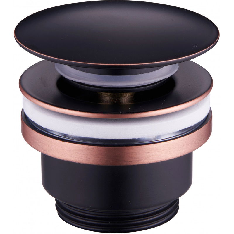 Mexen univerzális click-clack dugó, antik fekete - 79930-79