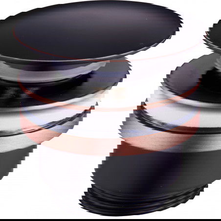 Mexen univerzális click-clack dugó, antik fekete - 79930-79