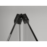 Mexen Exo-F 3S cabină de duș pliabilă 3-perete 80 x 70 cm, transparentă, neagră - 816-080-070-70-00-3S