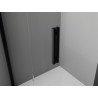 Mexen Exo-F 3S cabina de duș pliabilă în 3 pereți 100 x 90 cm, transparentă, neagră - 816-100-090-70-00-3S