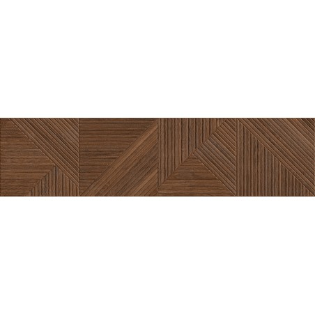 Mexen Ideal  Cherry gres glazurat drept. G1, placă pentru pereți imitând lemnul 120 x 30 cm, mată - TL701-120-030-51