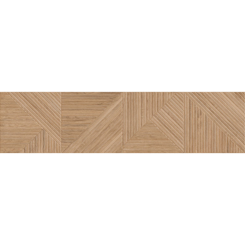 Mexen Ideal  Gres natural rectificat glazurat G1, placă de perete cu aspect lemnos 120 x 30 cm, mat - TL701-120-030-53