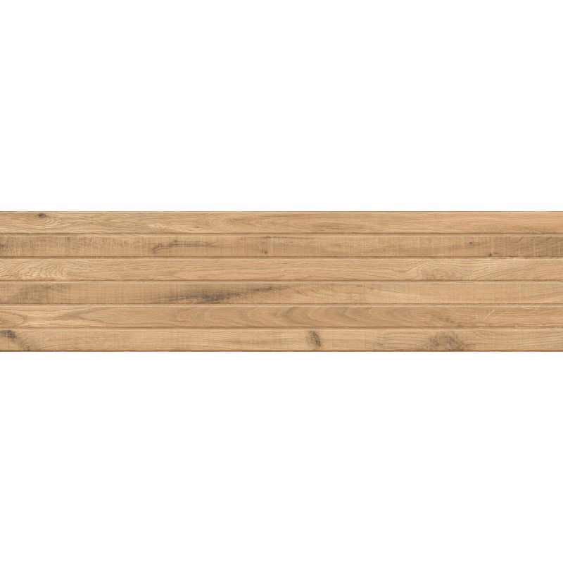 Mexen Western Wood Almond gres smălțuit rekt. G1, placă tip lemn pentru pereți 120 x 30 cm, mat - TL702-120-030-50