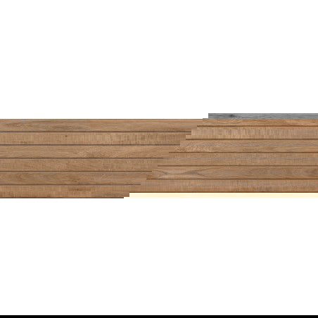 Mexen Western Wood Bruno gres glazurat rect. G1, tip parchet pentru podea şi perete 120 x 30 cm, mat - TL702-120-030-51