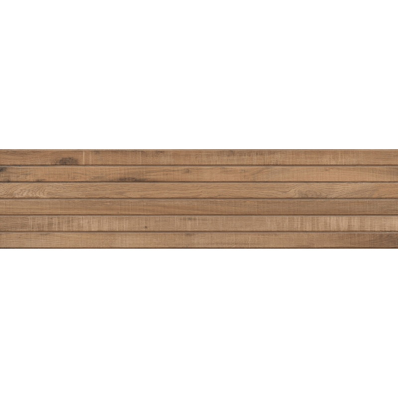 Mexen Western Wood Bruno mázas rektifikált G1, faburkolatú falicsempe 120 x 30 cm, matt - TL702-120-030-51
