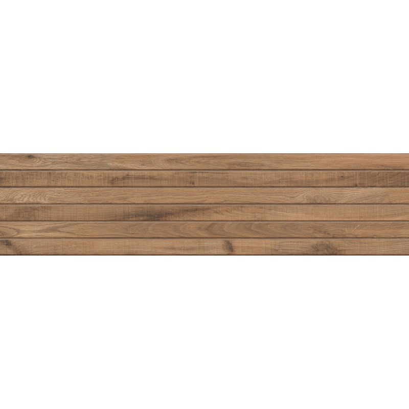 Mexen Western Wood Bruno gres glazurat rect. G1, tip parchet pentru podea şi perete 120 x 30 cm, mat - TL702-120-030-51