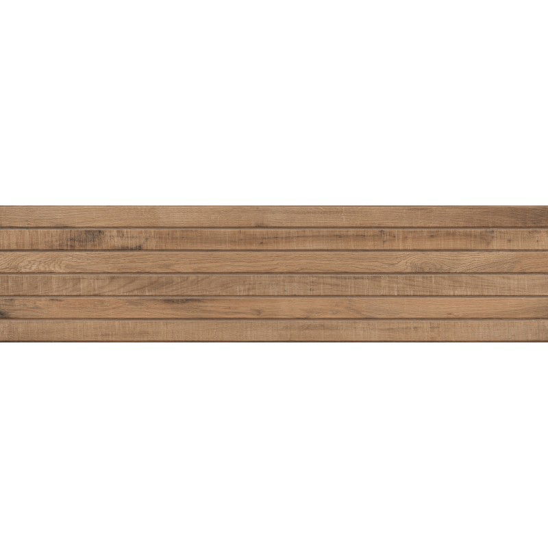 Mexen Western Wood Bruno gres glazurat rect. G1, tip parchet pentru podea şi perete 120 x 30 cm, mat - TL702-120-030-51