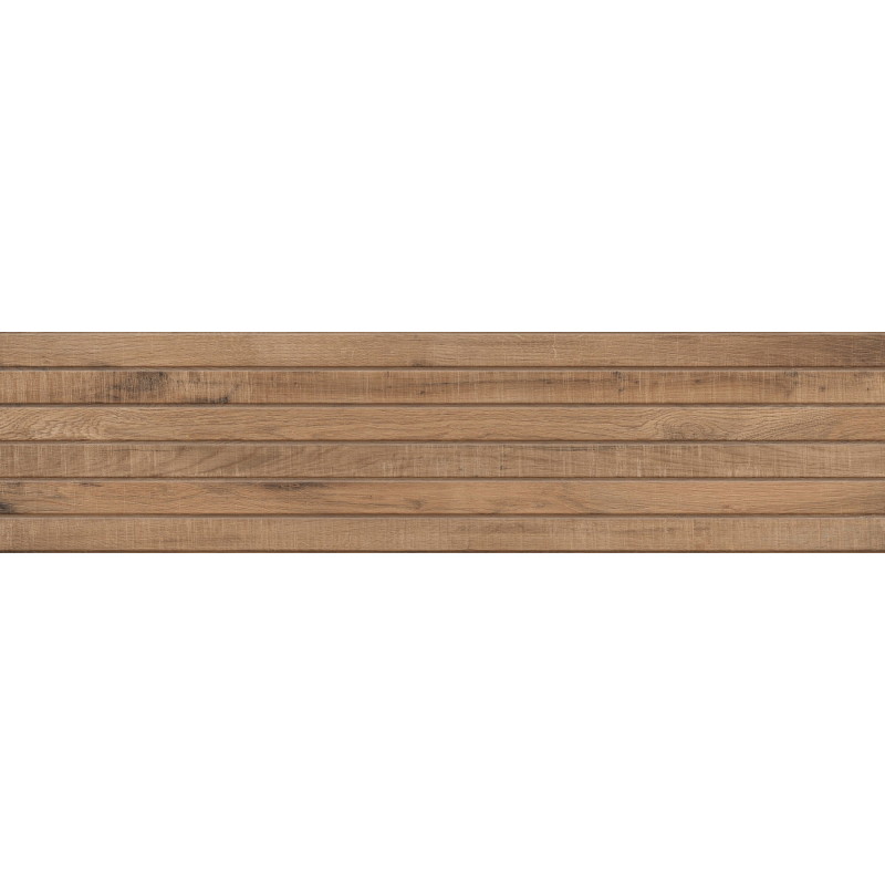 Mexen Western Wood Bruno mázas rektifikált G1, faburkolatú falicsempe 120 x 30 cm, matt - TL702-120-030-51