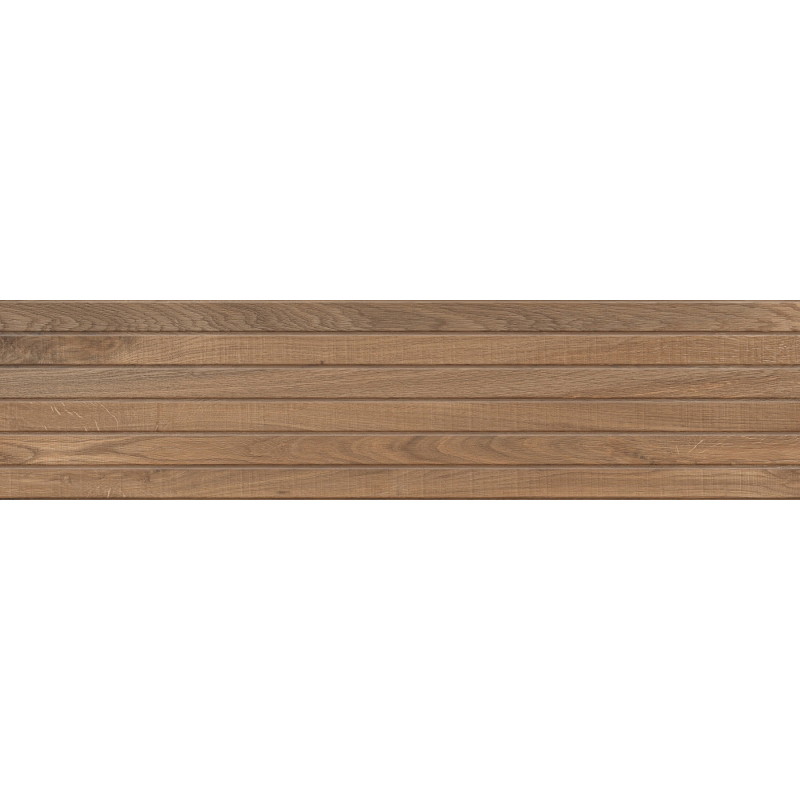 Mexen Western Wood Bruno mázas rektifikált G1, faburkolatú falicsempe 120 x 30 cm, matt - TL702-120-030-51