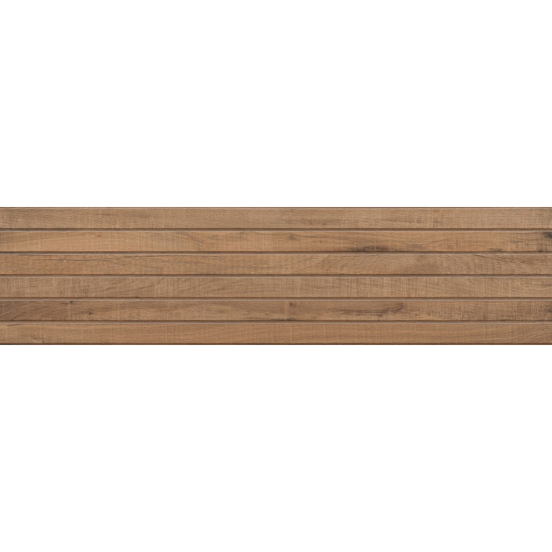 Mexen Western Wood Bruno mázas rektifikált G1, faburkolatú falicsempe 120 x 30 cm, matt - TL702-120-030-51