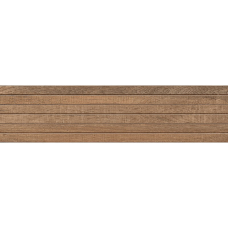 Mexen Western Wood Bruno gres glazurat rectificat G1, placă de faianță aspect lemn, 120 x 30 cm, mat - TL702-120-030-51