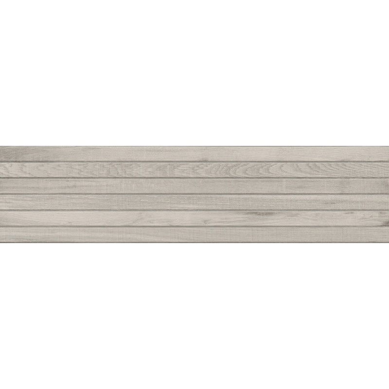 Mexen Western Wood Gris szürke mázas rekt. G1, falburkolat fa hatású csempe 120 x 30 cm, matt - TL702-120-030-52