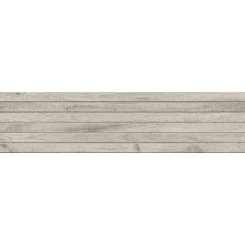 Mexen Western Wood Gris szürke mázas rekt. G1, falburkolat fa hatású csempe 120 x 30 cm, matt - TL702-120-030-52