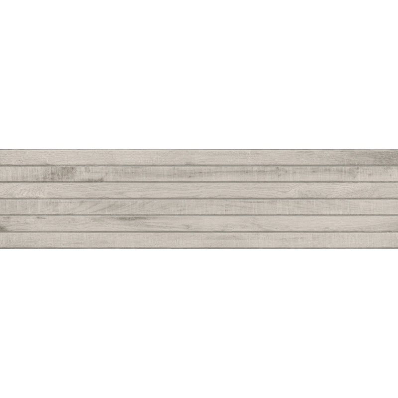 Mexen Western Wood Gris szürke mázas rekt. G1, falburkolat fa hatású csempe 120 x 30 cm, matt - TL702-120-030-52