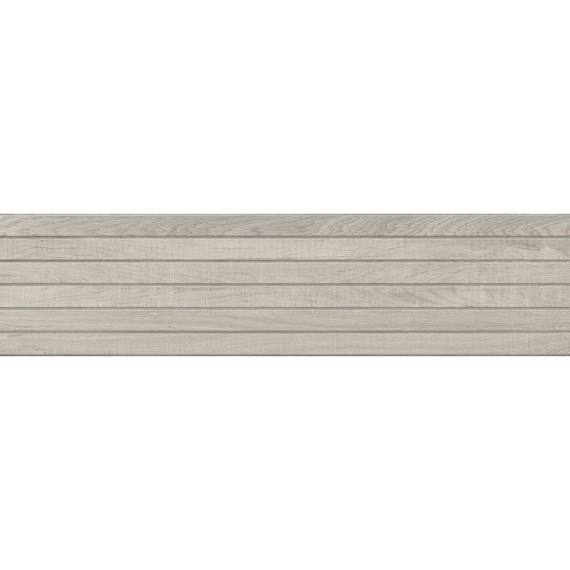 Mexen Western Wood Gris szürke mázas rekt. G1, falburkolat fa hatású csempe 120 x 30 cm, matt - TL702-120-030-52