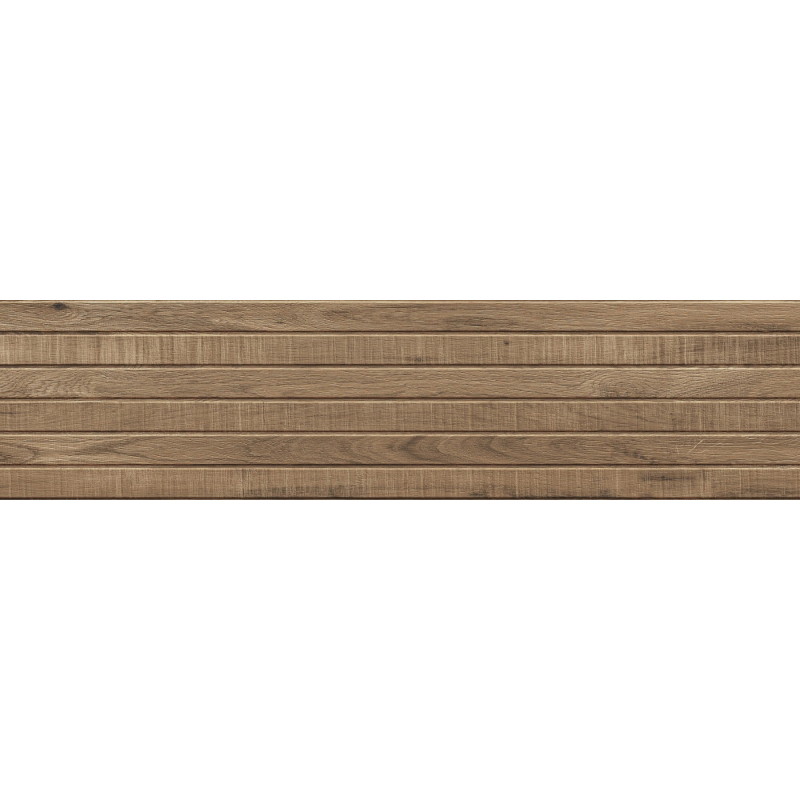 Mexen Western Wood Gres natural glazurat rektificat G1, placă de perete efect de lemn 120 x 30 cm, mat - TL702-120-030-53