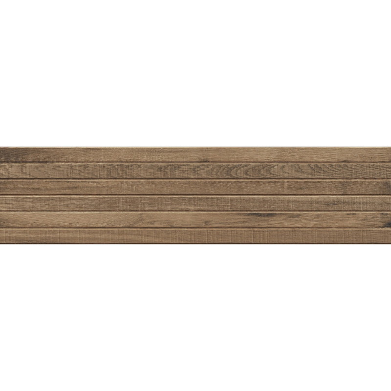 Mexen Western Wood Gres natural glazurat rektificat G1, placă de perete efect de lemn 120 x 30 cm, mat - TL702-120-030-53