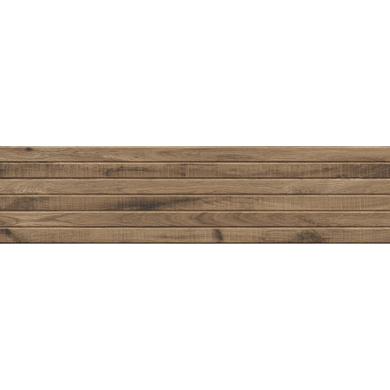 Mexen Western Wood Gres natural glazurat rektificat G1, placă de perete efect de lemn 120 x 30 cm, mat - TL702-120-030-53