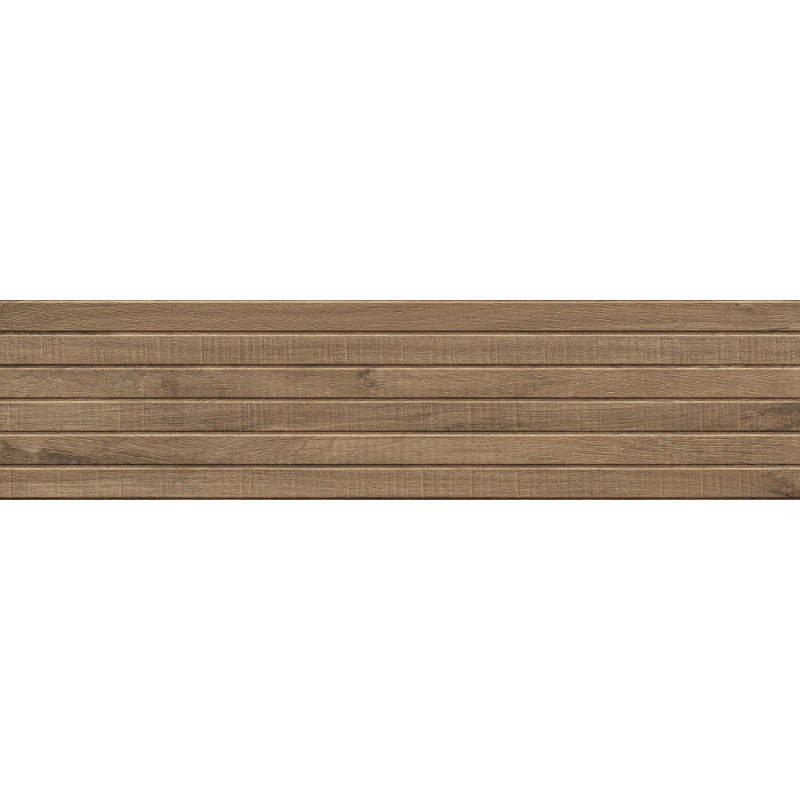 Mexen Western Wood Gres natural glazurat rektificat G1, placă de perete efect de lemn 120 x 30 cm, mat - TL702-120-030-53