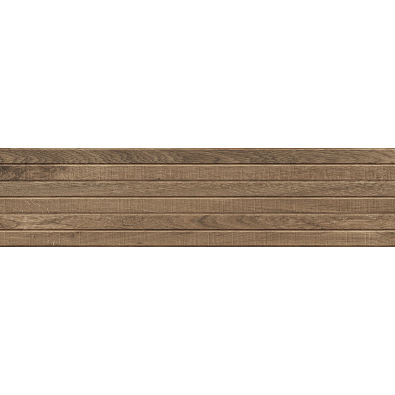 Mexen Western Wood Gres natural glazurat rektificat G1, placă de perete efect de lemn 120 x 30 cm, mat - TL702-120-030-53