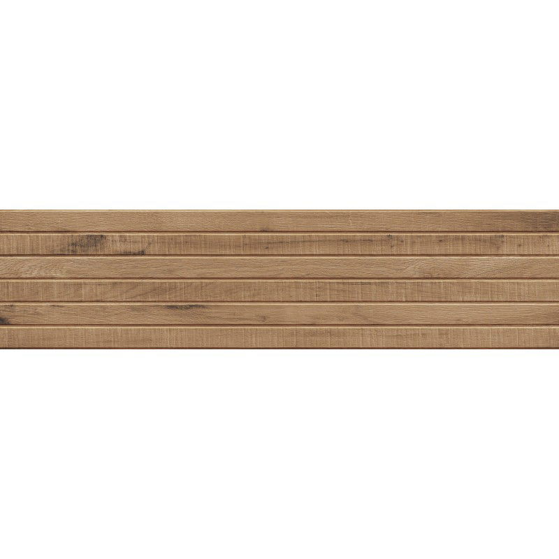 Mexen Western Wood Dió mázas gres rekt. G1, fa hatású padló- és falburkoló lap 120 x 30 cm, matt - TL702-120-030-54