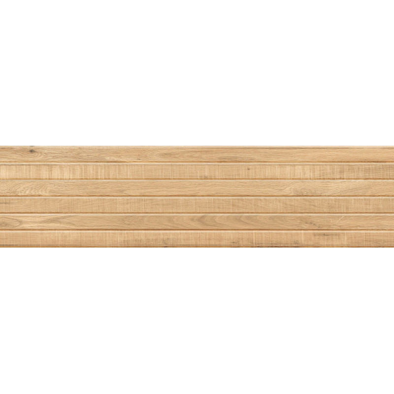 Mexen Western Wood Bézs mázas gres rekt. G1, fahatású fali csempe 120 x 30 cm, matt - TL702-120-030-55
