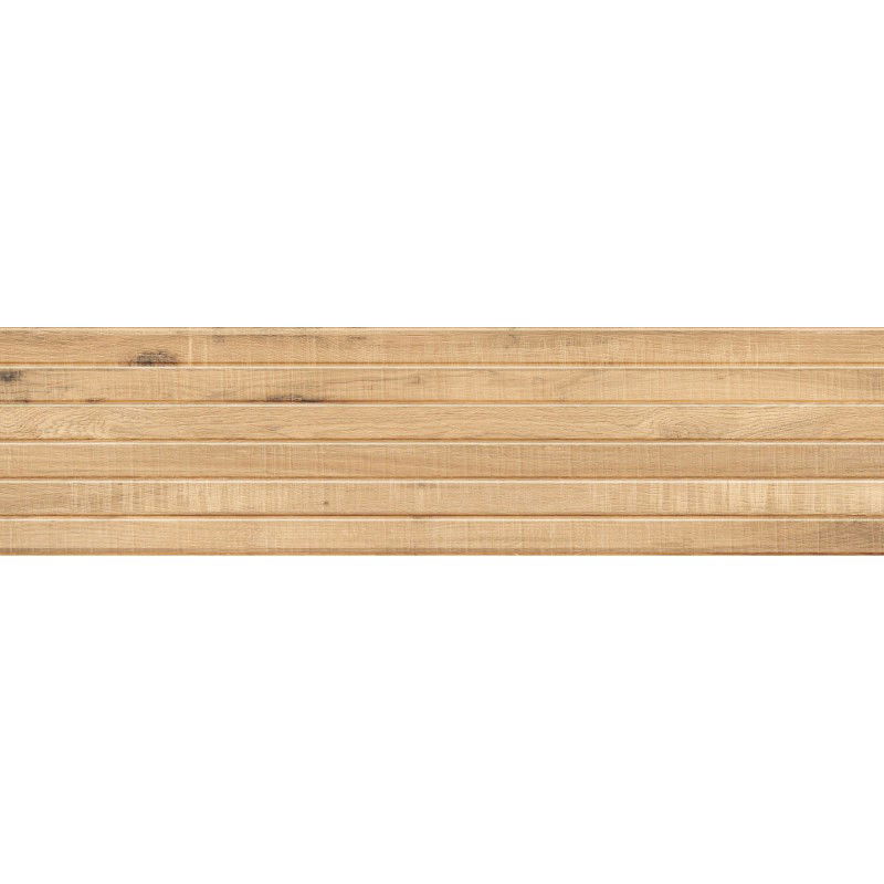 Mexen Western Wood Bézs mázas porcelán csempe rektifikált G1, fa hatású padló- és falburkolat 120 x 30 cm, matt