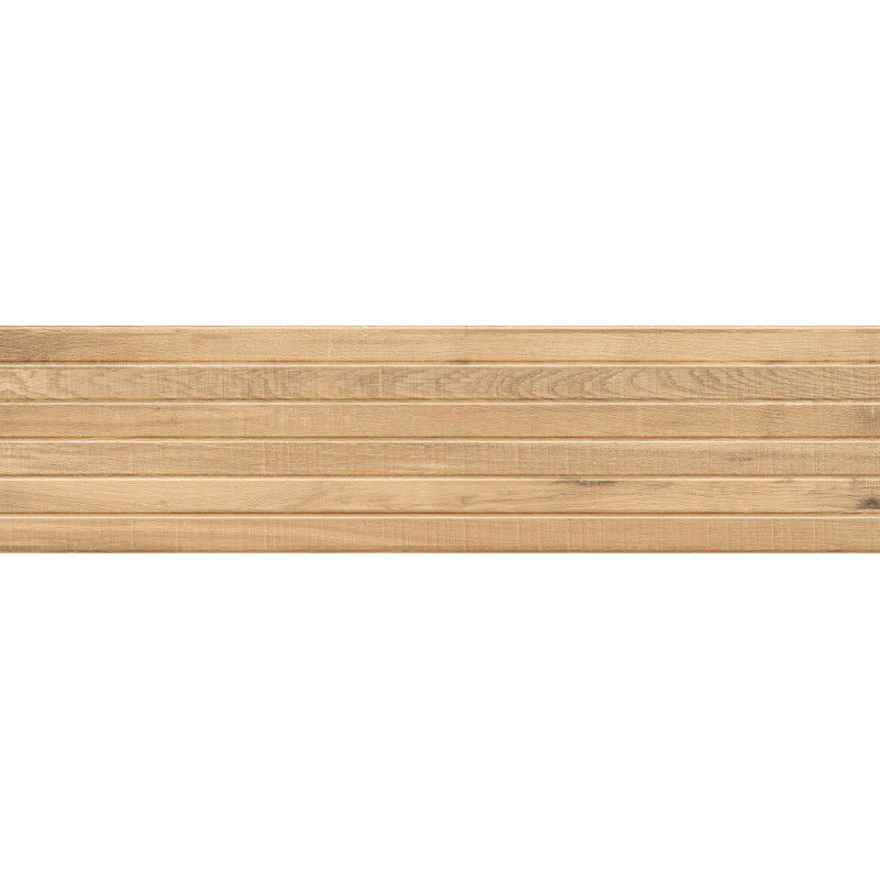 Mexen Western Wood Bézs mázas porcelán csempe rektifikált G1, fa hatású padló- és falburkolat 120 x 30 cm, matt