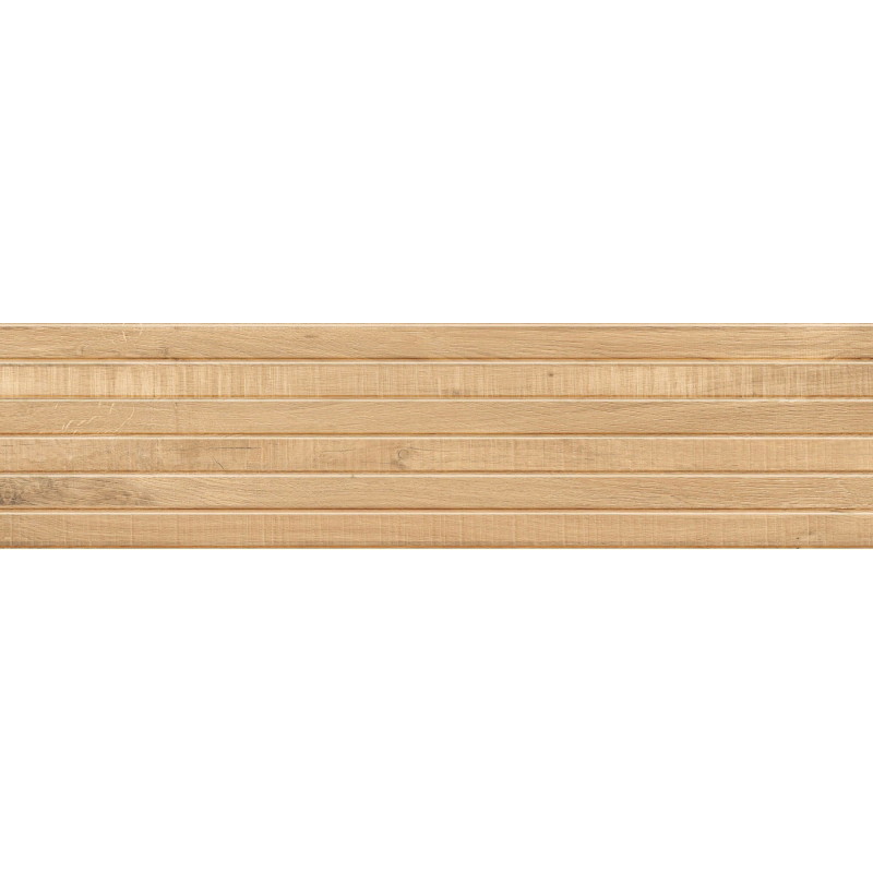 Mexen Western Wood Gres bej crem rekt. G1, faianță de perete imitând lemnul 120 x 30 cm, mat - TL702-120-030-55