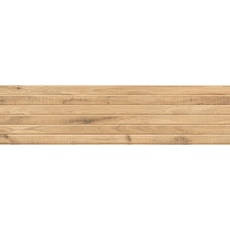 Mexen Western Wood Gres bej crem rekt. G1, faianță de perete imitând lemnul 120 x 30 cm, mat - TL702-120-030-55