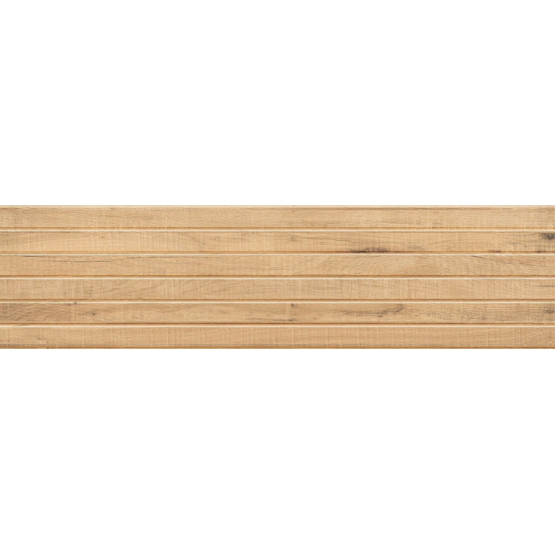 Mexen Western Wood Gres bej crem rekt. G1, faianță de perete imitând lemnul 120 x 30 cm, mat - TL702-120-030-55