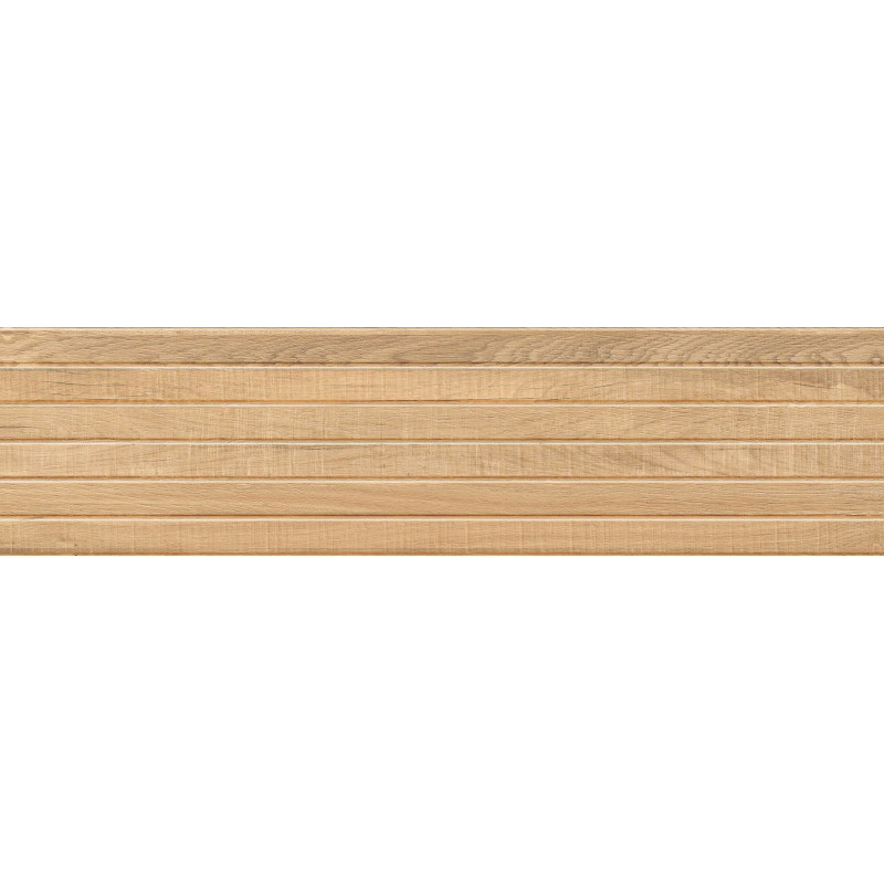 Mexen Western Wood Gres bej crem rekt. G1, faianță de perete imitând lemnul 120 x 30 cm, mat - TL702-120-030-55