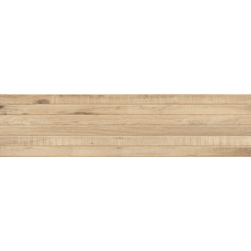 Mexen Western Wood Miele gres glazurat rekt. G1, plăcile de faianță imitând lemnul, 120 x 30 cm, mat - TL702-120-030-57