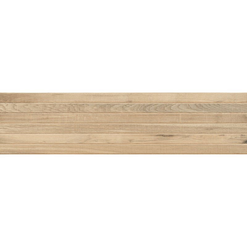 Mexen Western Wood Miele fényezett gres rekt. G1, fahatású padló- és falburkoló lapok 120 x 30 cm, matt - TL702-120-030-57