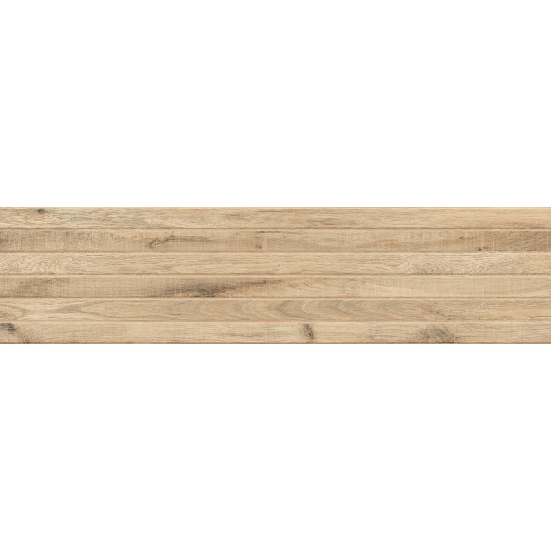 Mexen Western Wood Miele gres glazurat rekt. G1, plăcile de faianță imitând lemnul, 120 x 30 cm, mat - TL702-120-030-57