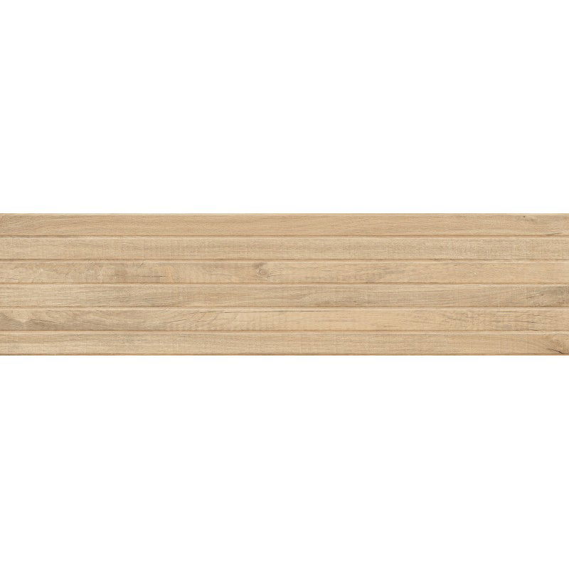 Mexen Western Wood Miele fényesített gres rekt. G1, fa hatású falicsempe 120 x 30 cm, matt - TL702-120-030-57