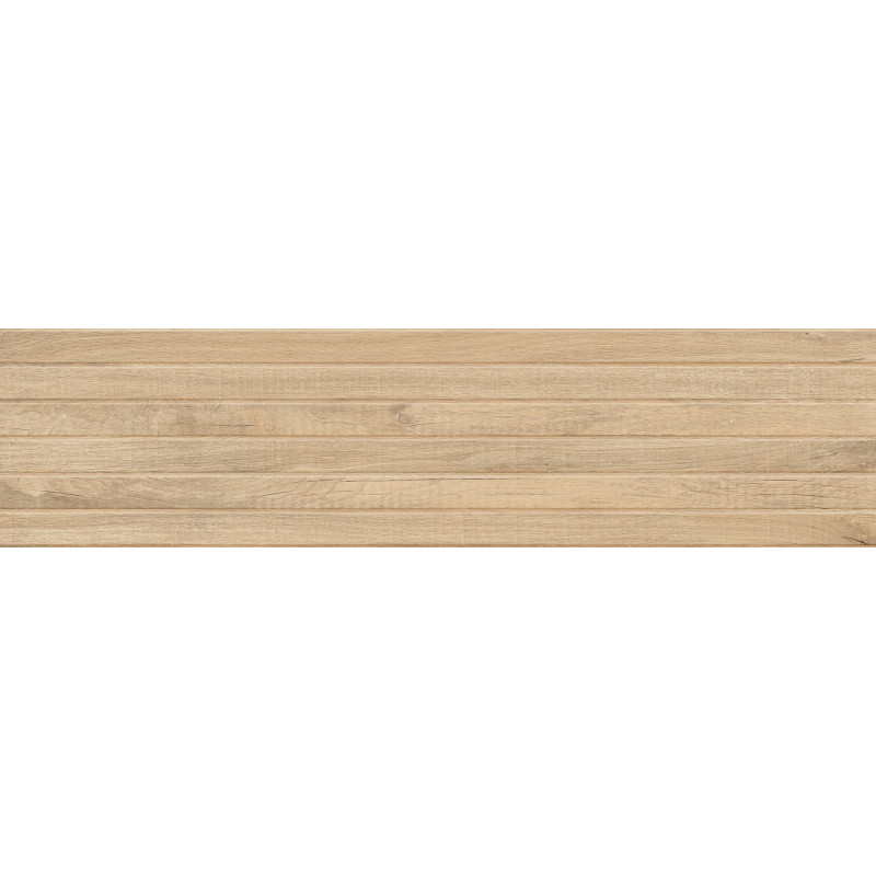 Mexen Western Wood Miele gres glazurat rekt. G1, plăcile de faianță imitând lemnul, 120 x 30 cm, mat - TL702-120-030-57