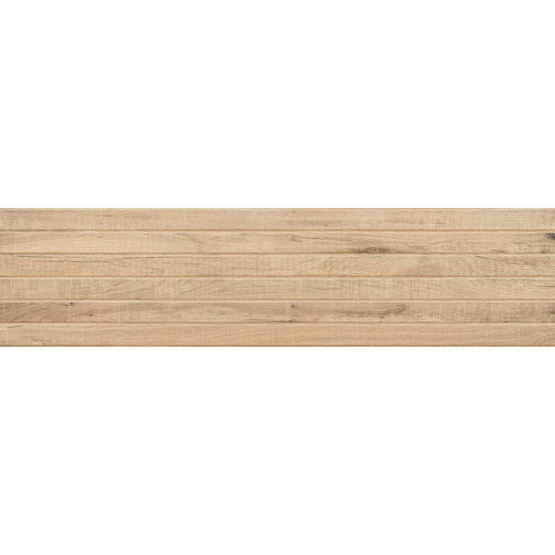 Mexen Western Wood Miele gres glazurat rekt. G1, plăcile de faianță imitând lemnul, 120 x 30 cm, mat - TL702-120-030-57