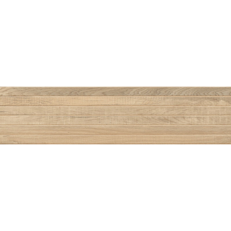 Mexen Western Wood Miele mázas porcelán rekt. G1, fabakolatú falicsempe 120 x 30 cm, matt - TL702-120-030-57