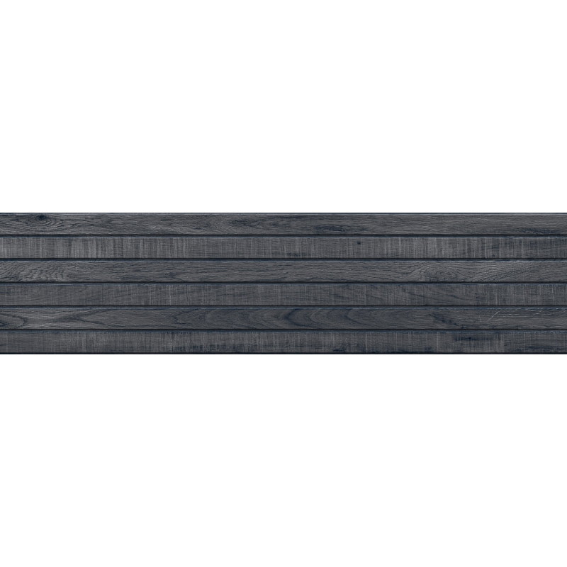 Mexen Western Wood Nero gres glazurat rektificat. G1, placă de perete imitatie lemn 120 x 30 cm, mată - TL702-120-030-58