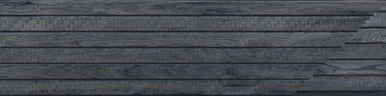 Mexen Western Wood Nero gres glazurat rect. G1, țiglă asemănătoare lemnului pentru pardoseală și perete 120 x 30 cm, mat