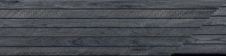 Mexen Western Wood Nero mázas gres rektifikált G1, fa hatású padló-fali csempe 120 x 30 cm, matt - TL702-120-030-58