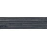 Mexen Western Wood Nero mázas gres rek. G1, fa hatású fali csempe 120 x 30 cm, matt - TL702-120-030-58