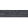 Mexen Western Wood Nero gres glazurat rect. G1, țiglă asemănătoare lemnului pentru pardoseală și perete 120 x 30 cm, mat