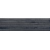 Mexen Western Wood Gres portelanat Nero rektificat. G1, placă de perete imitatie lemn 120 x 30 cm, mat - TL702-120-030-58