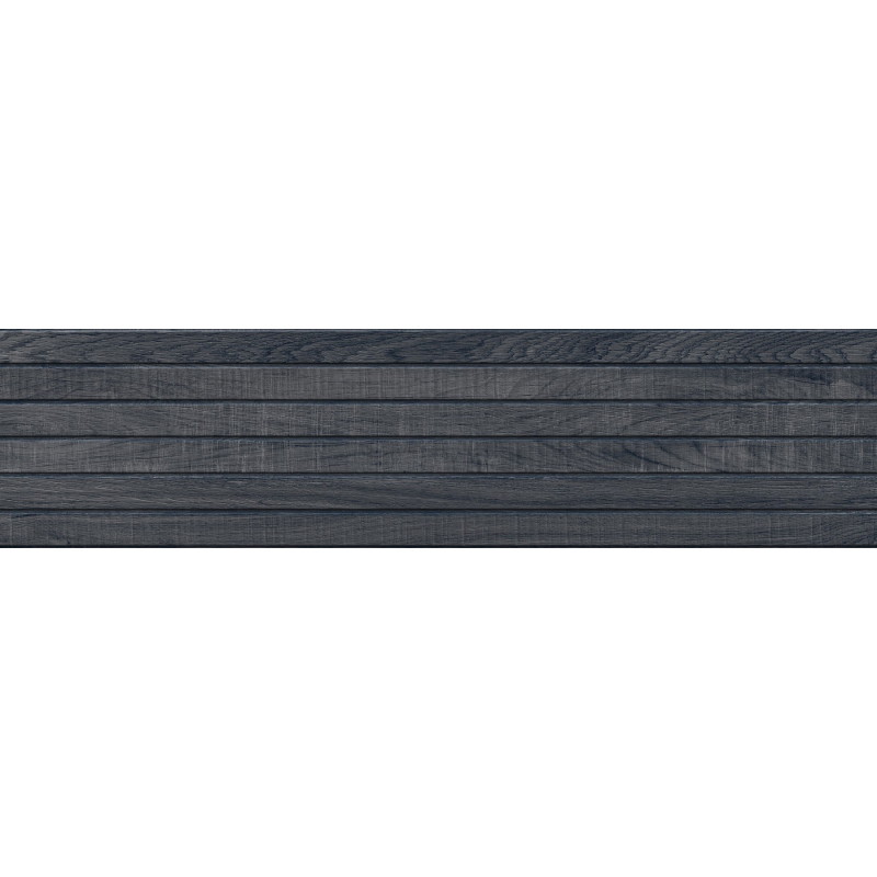 Mexen Western Wood Nero mázas gres rekt. G1, fához hasonló falburkoló lap 120 x 30 cm, matt - TL702-120-030-58