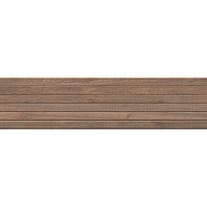 Mexen Mulberry Wood Barna mázas gres rekt. G1, fa hatású falicsempe 120 x 30 cm, matt - TL703-120-030-50