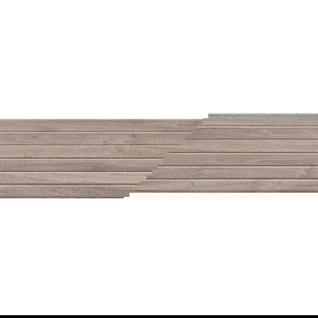 Mexen Mulberry Wood Tortora gres glazurat rectificat. G1, placă cu aspect de lemn pentru pardoseală și perete 120 x 30 cm,
