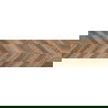 Mexen Native Gres maro glăzurat rectificat G1, placă cu aspect lemnos pentru pardosea și perete 120 x 30 cm, carving